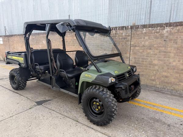 John Deere 855D Twin cab gator